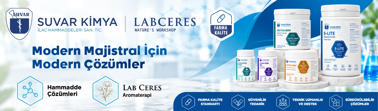 Suvar Kimya - Labceres | Taşıyıcı Bazlar ve Hammaddeler