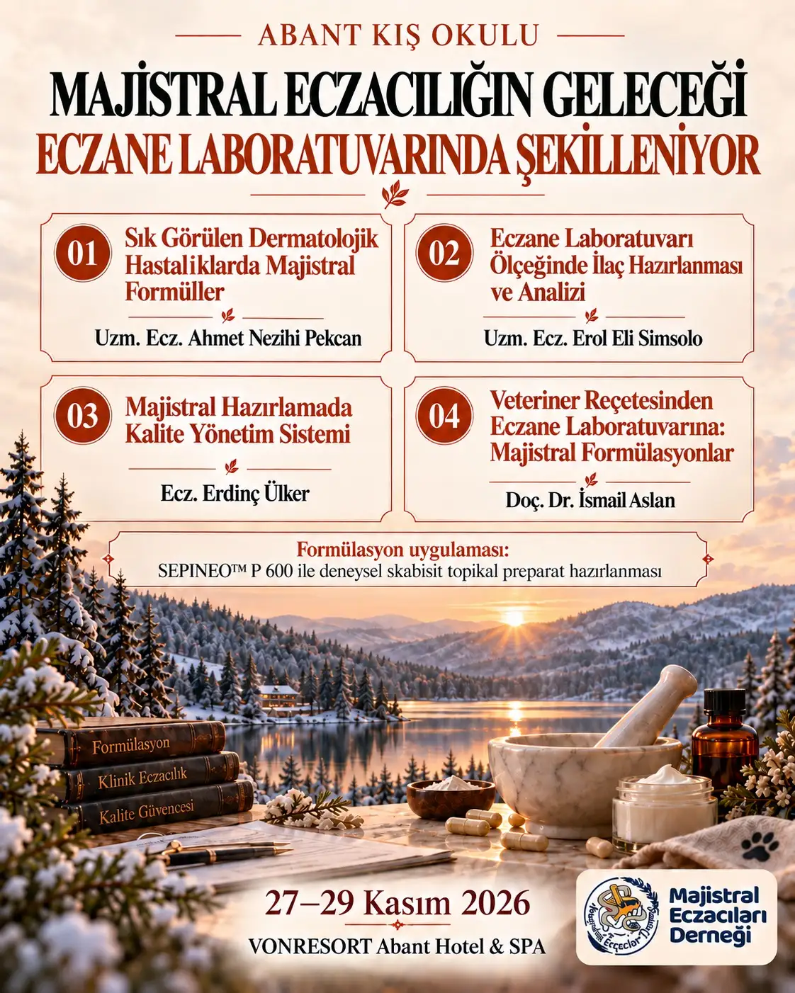 Majistral Kış Okulu — 27–29 Kasım 2026, Bolu Abant